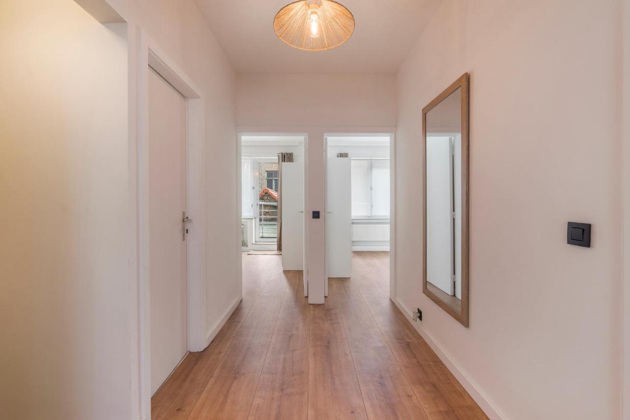Ruim En Warm Appartement In De Winkelstraat Van Oostende 外观 照片